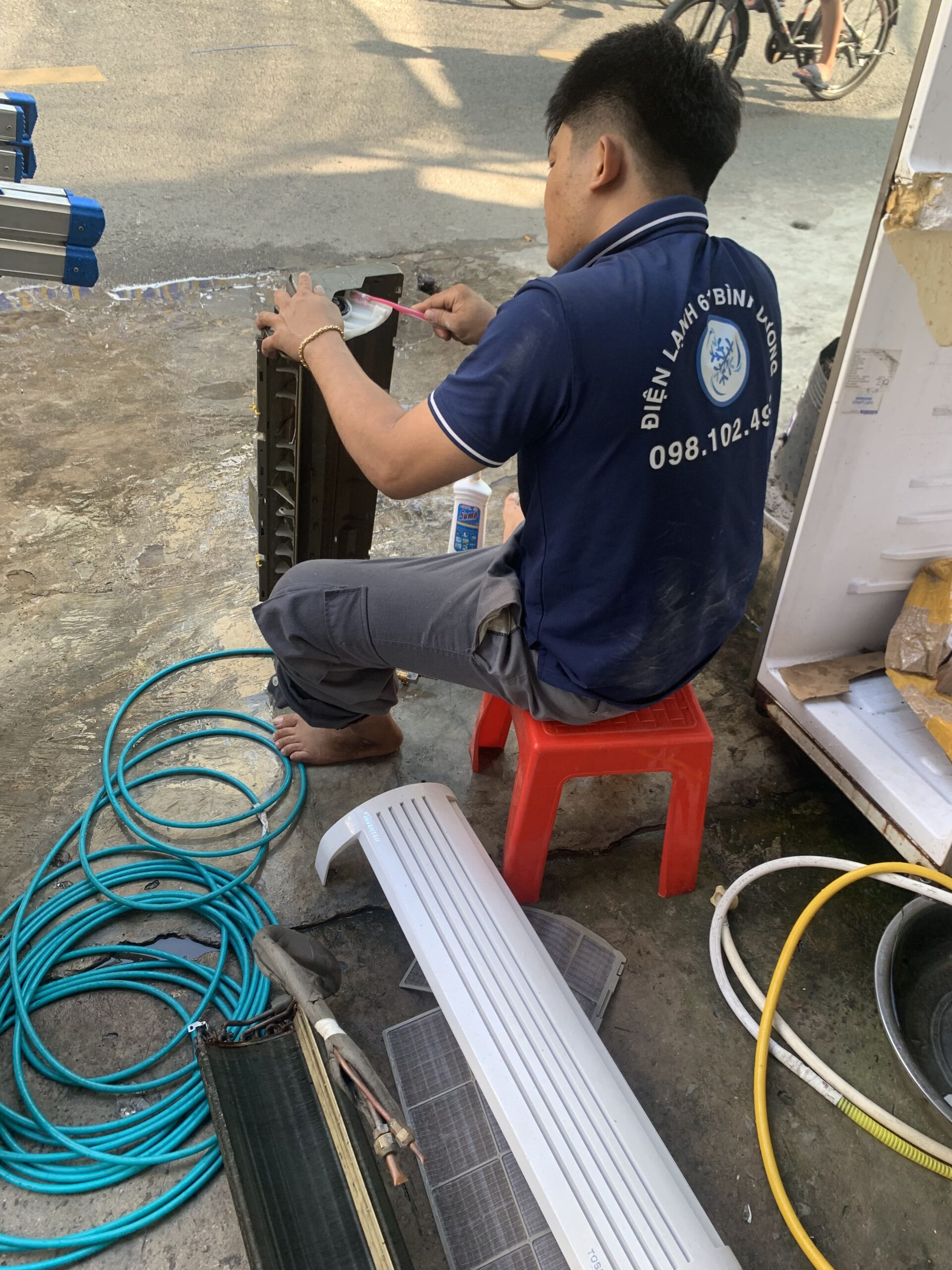 Bảo dưỡng định kỳ máy lạnh inverter tại An Thạnh Thuận An