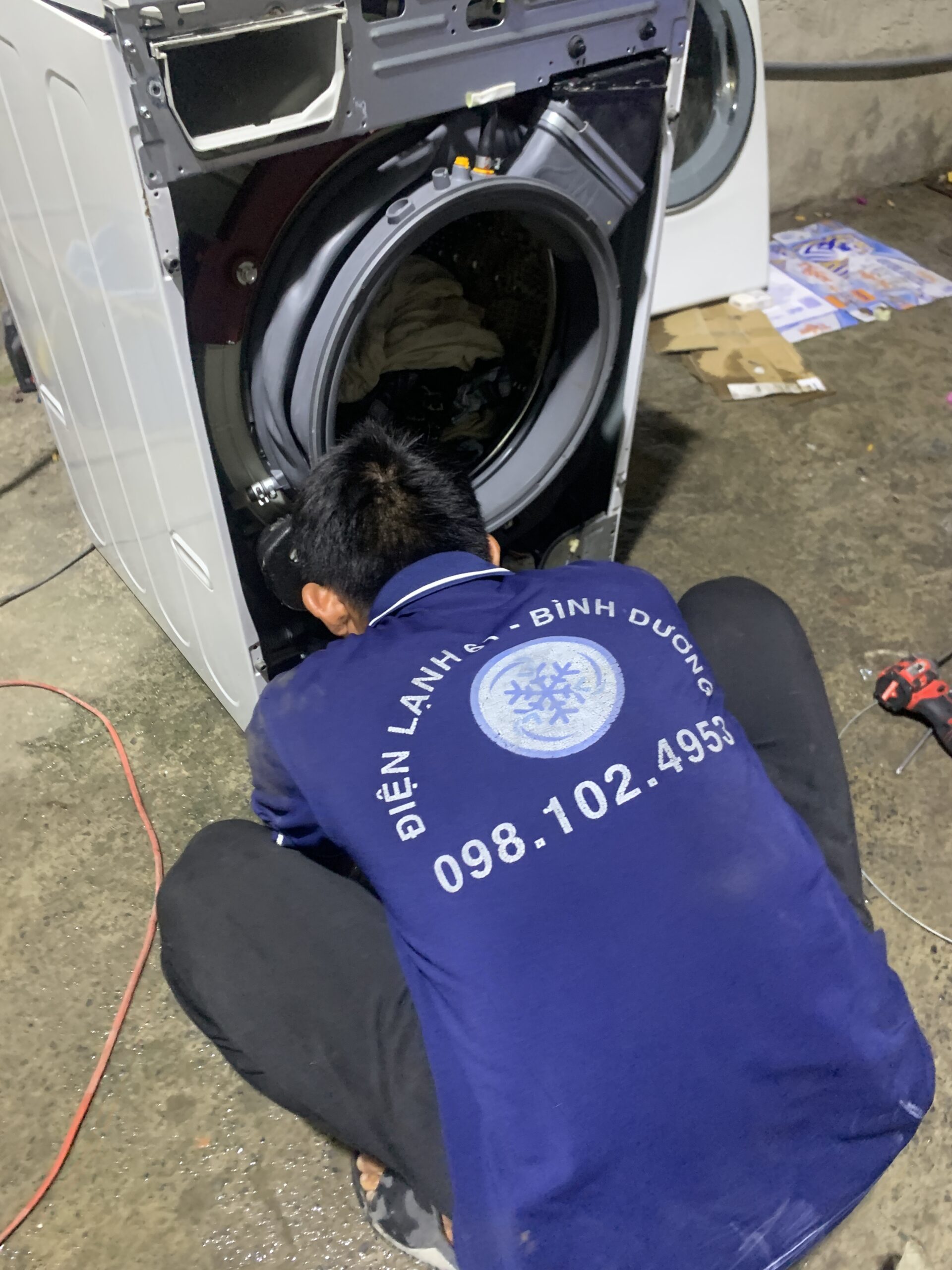 Dịch vụ sửa chữa máy giặt tại Thuận An uy Tín