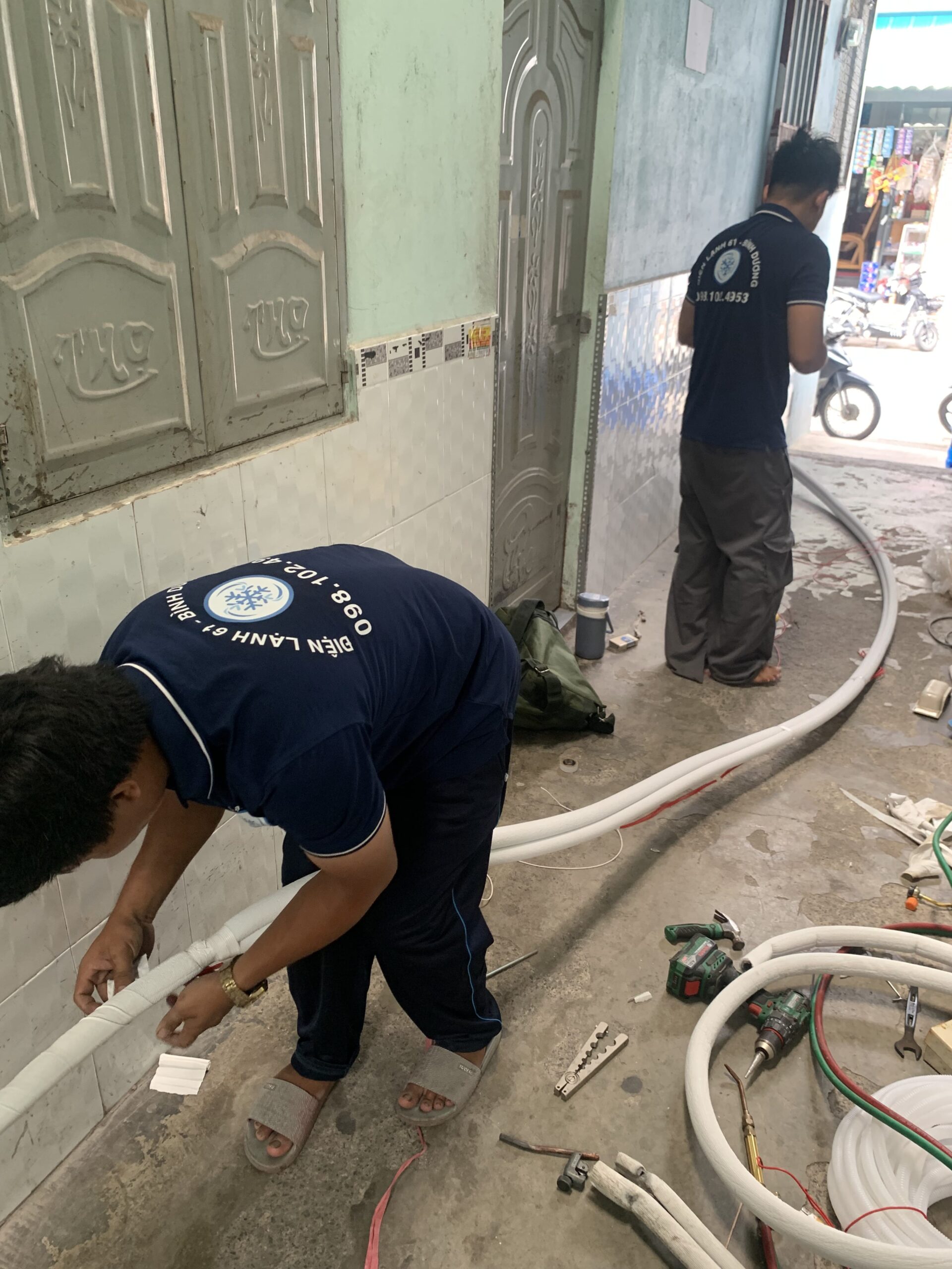 tháo lắp máy lạnh Thuận An phường An Phú