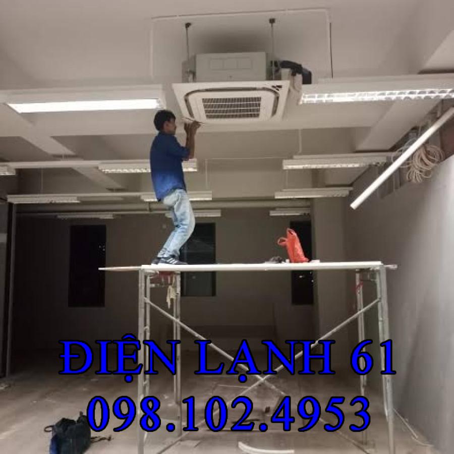 Tháo lắp máy lạnh âm trần tại Thuận An Tháo lắp máy lạnh âm trần tại Thuận An