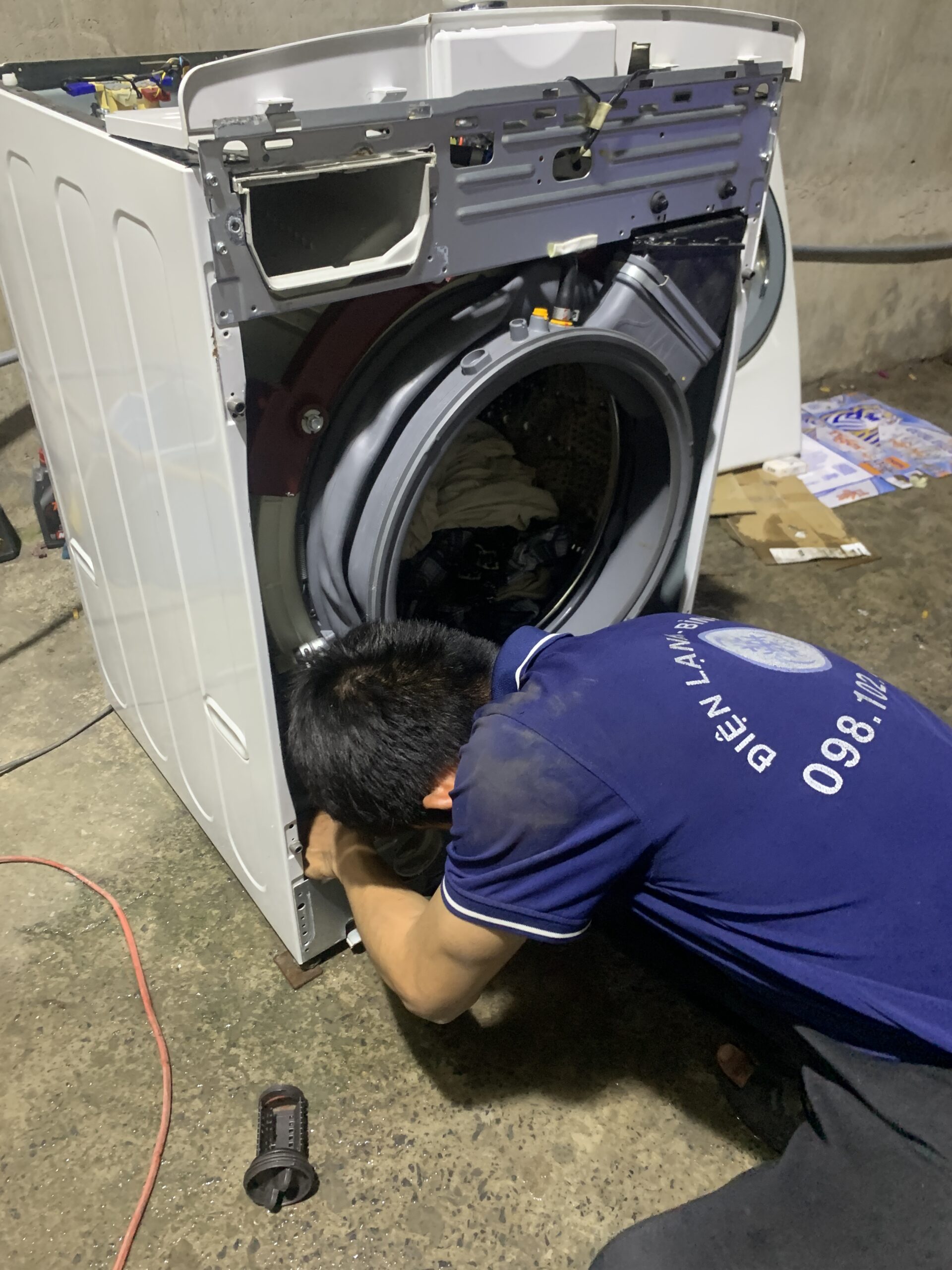 Thay thế ron máy giặt LG tại Thuận An