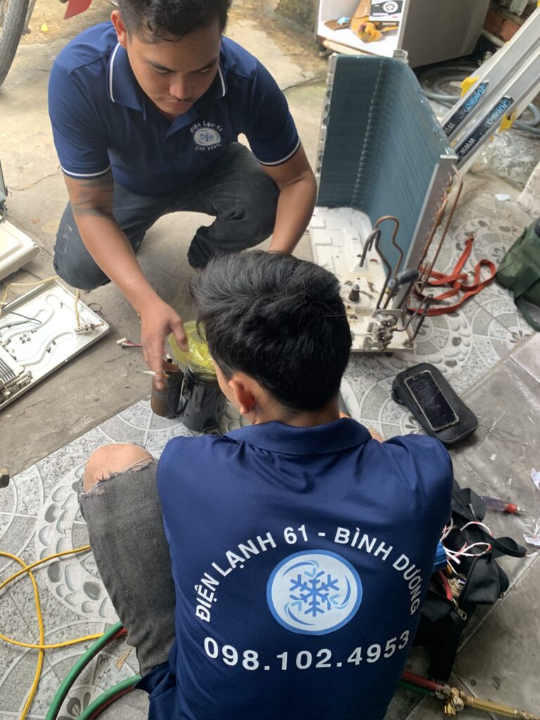 Dịch vụ sửa chữa máy lạnh tại nhà Thủ Đức Điện Lạnh 61