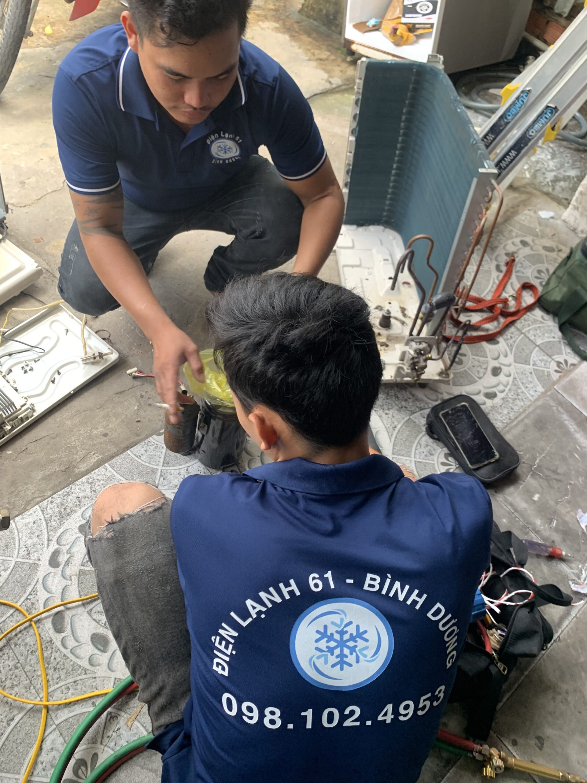 Dịch vụ sửa chữa máy lạnh tại nhà Thủ Đức Điện Lạnh 61