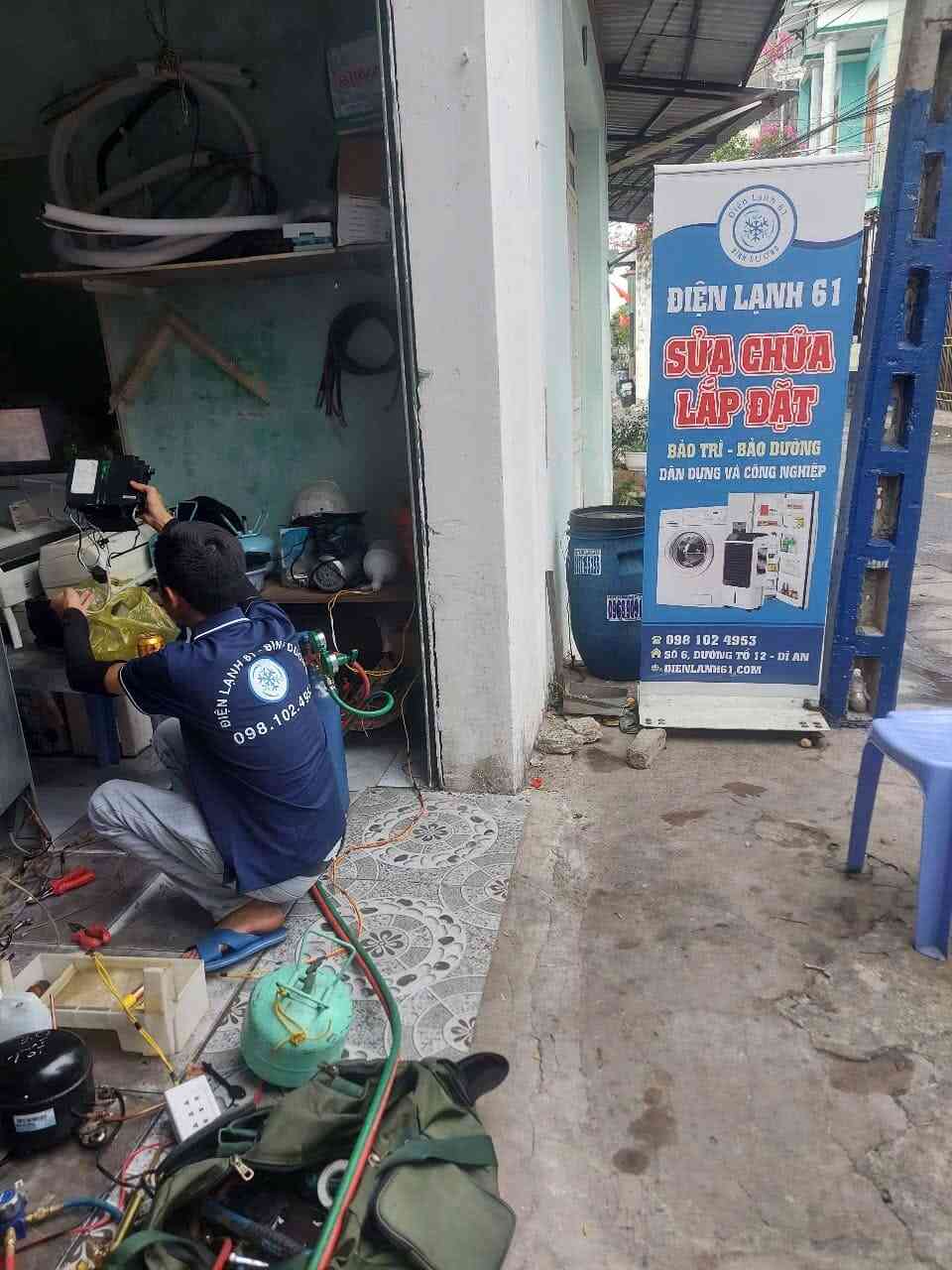 Đội ngũ sửa máy lạnh tại Tân Uyên sẵn sàng có mặt nhanh chóng sau 30 phút gọi