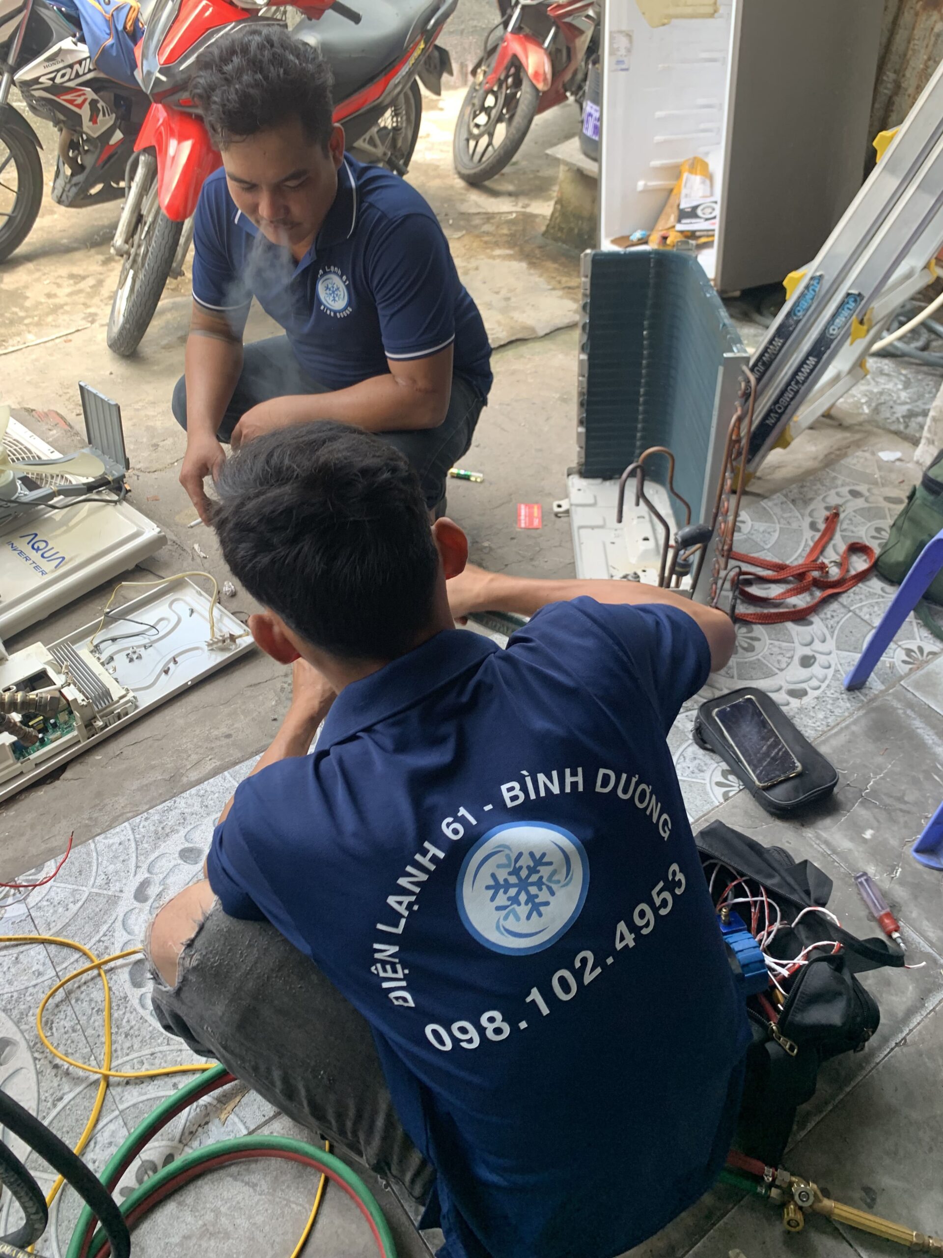 Khắc phục máy lạnh có mùi hôi sau khi vệ sinh tại Tân Uyên Khắc phục máy lạnh có mùi hôi sau khi vệ sinh tại Tân Uyên
