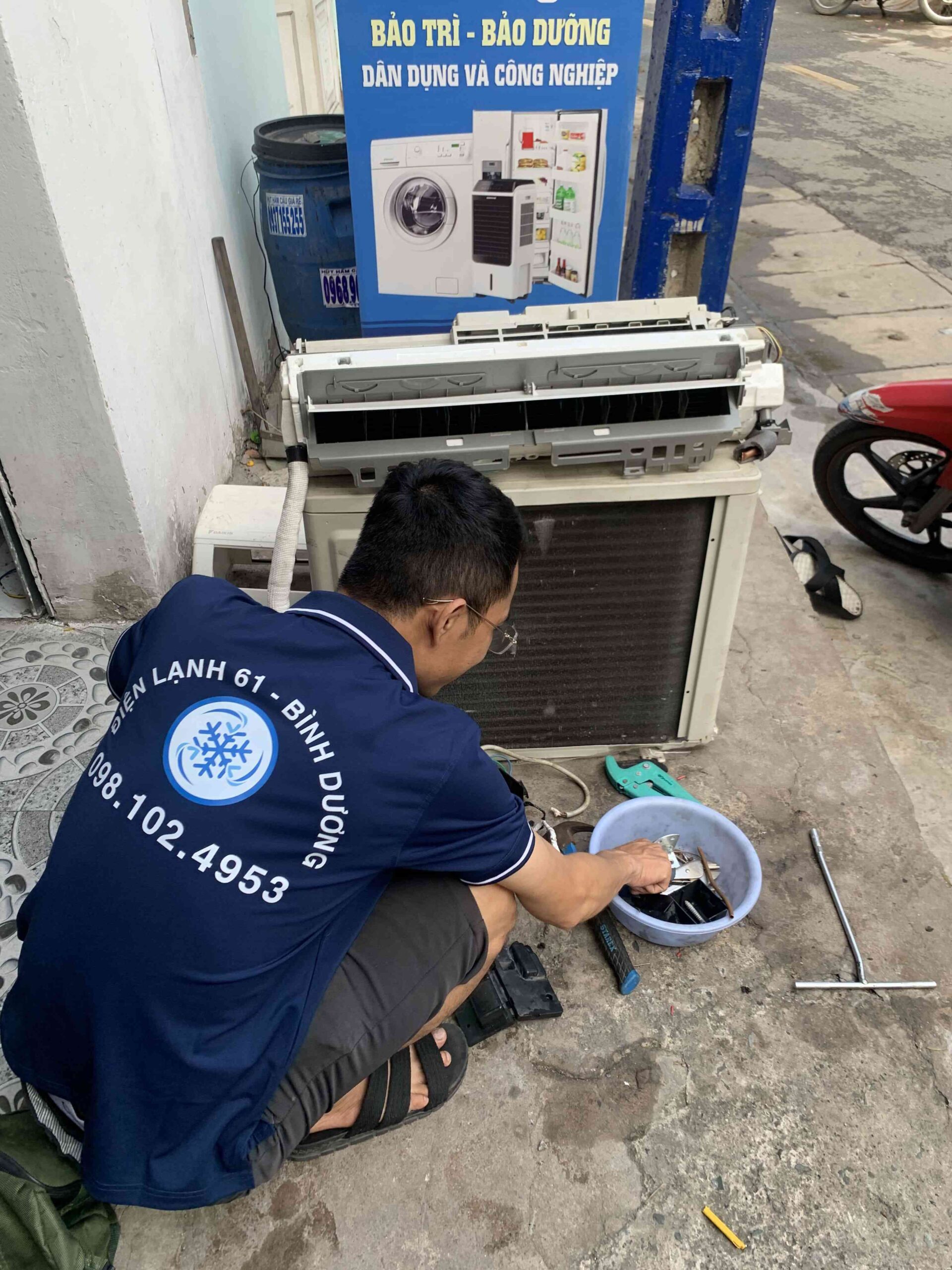 Kiểm tra áp suất gas máy lạnh