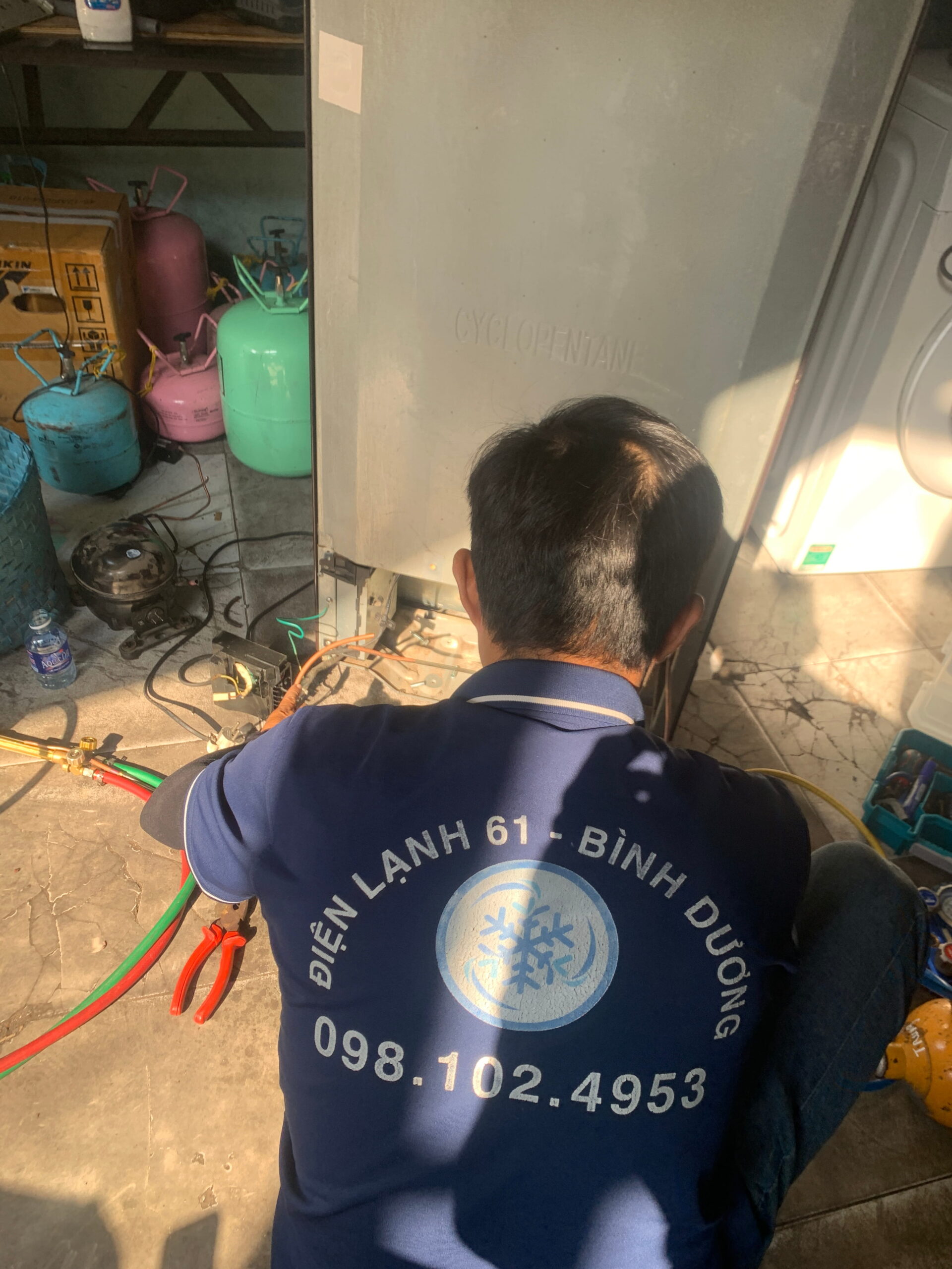 Kiểm tra và sửa chữa tủ lạnh các hãng Samsung LG Panasonic Toshiba Hitachi