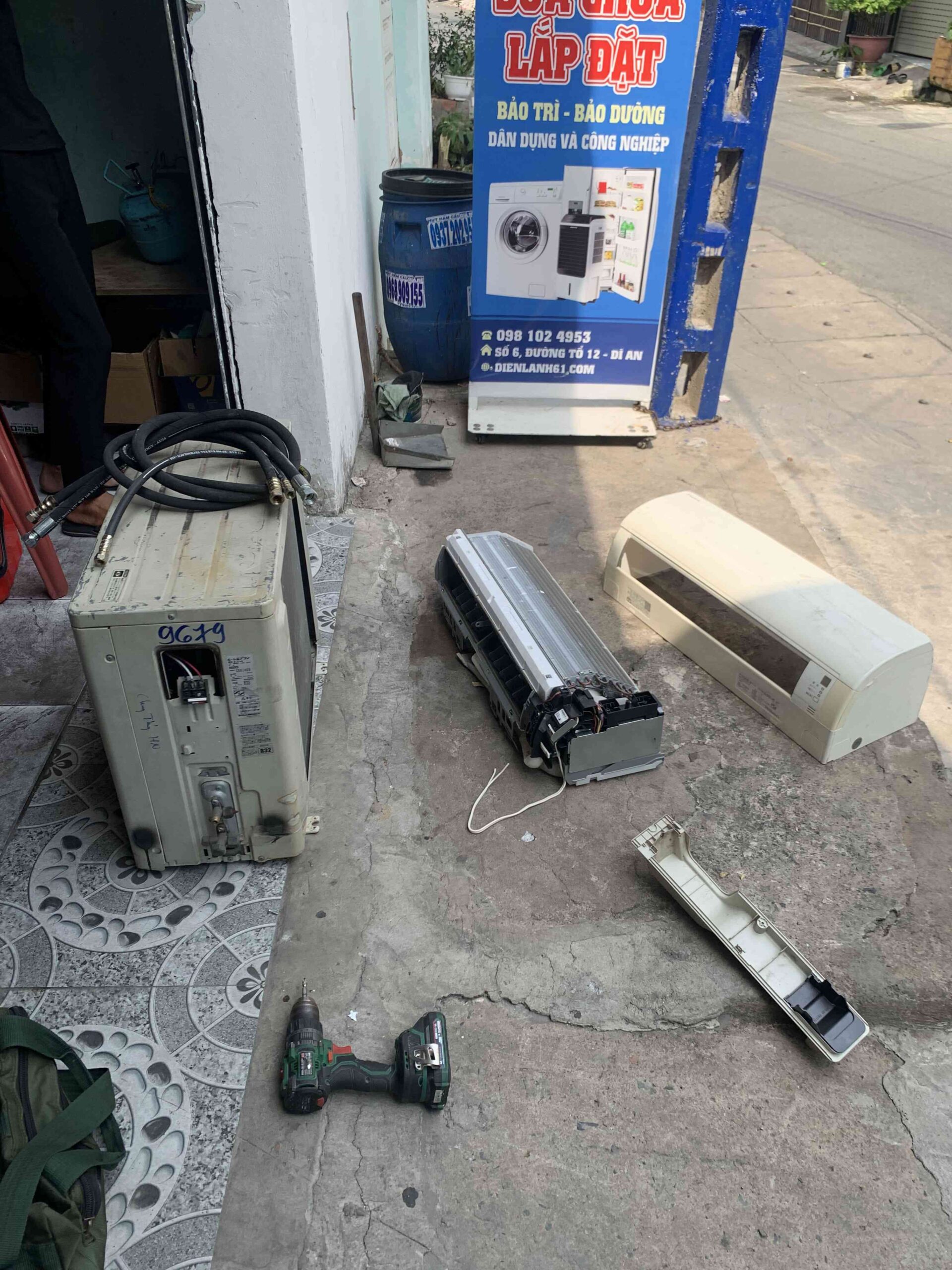 Máy lạnh báo lỗi liên tục