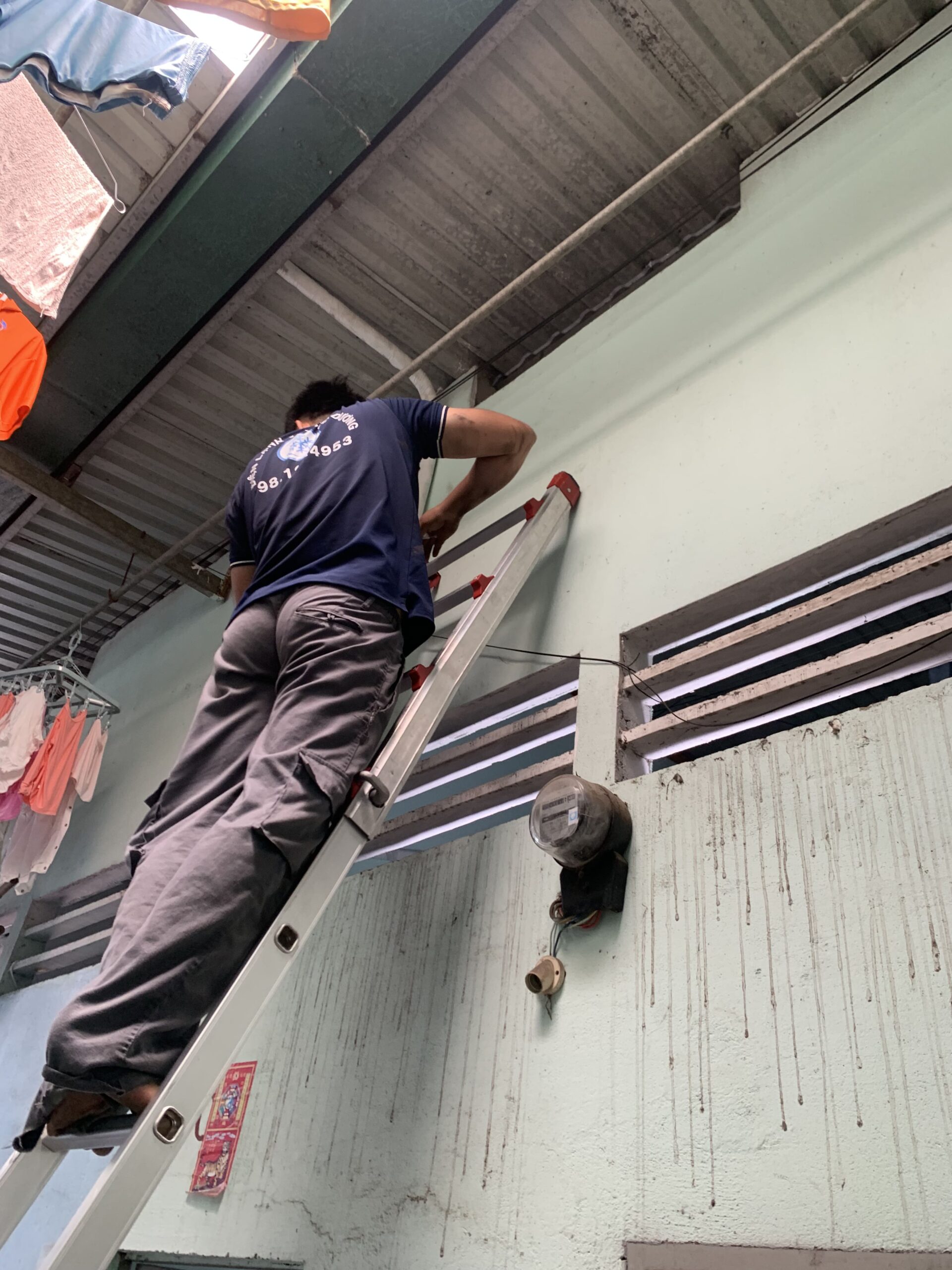 Quy trình sửa máy lạnh an toàn tại nhà khách hàng Thủ Đức
