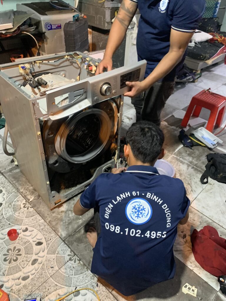 Sửa máy giặt tại Tân Uyên Điện Lạnh 61