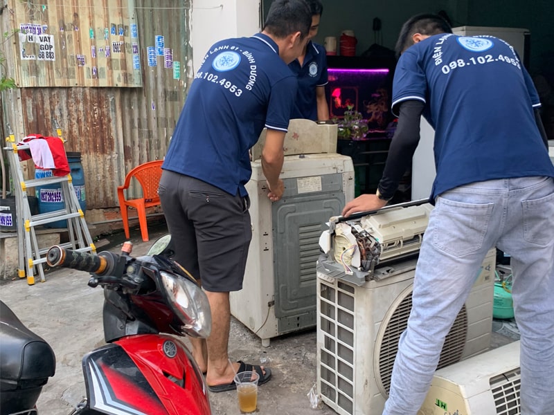 Sửa máy lạnh tại Bình Dương Sửa máy lạnh tại Bình Dương