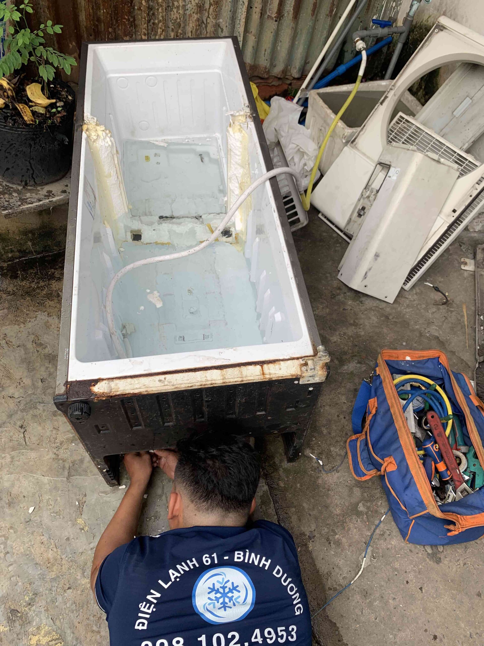 Vệ sinh tủ lạnh tại Tân Uyên Vệ sinh tủ lạnh tại Tân Uyên