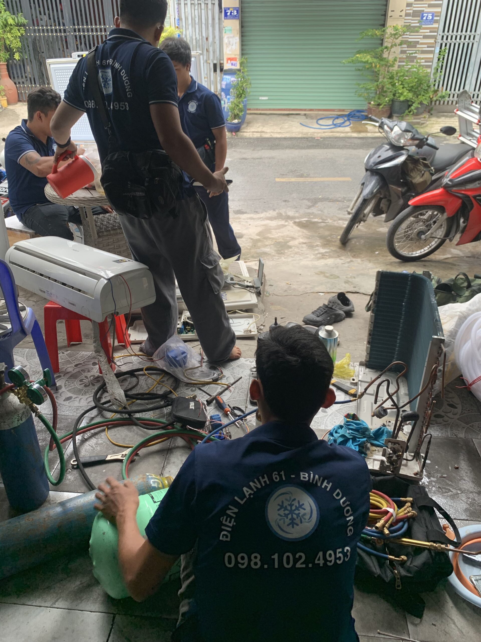 Xử lý máy giặt Electrolux kêu ồn ở phường Phú Lợi