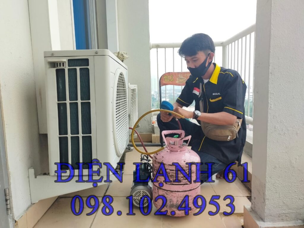 Bơm gas máy lạnh tại Tân Uyên Bơm gas máy lạnh tại Tân Uyên