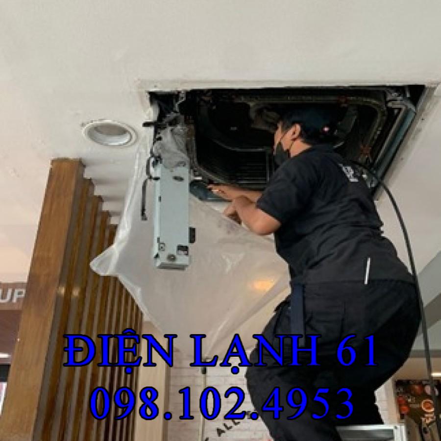 Vệ sinh máy lạnh âm trần Tân Uyên Vệ sinh máy lạnh âm trần Tân Uyên