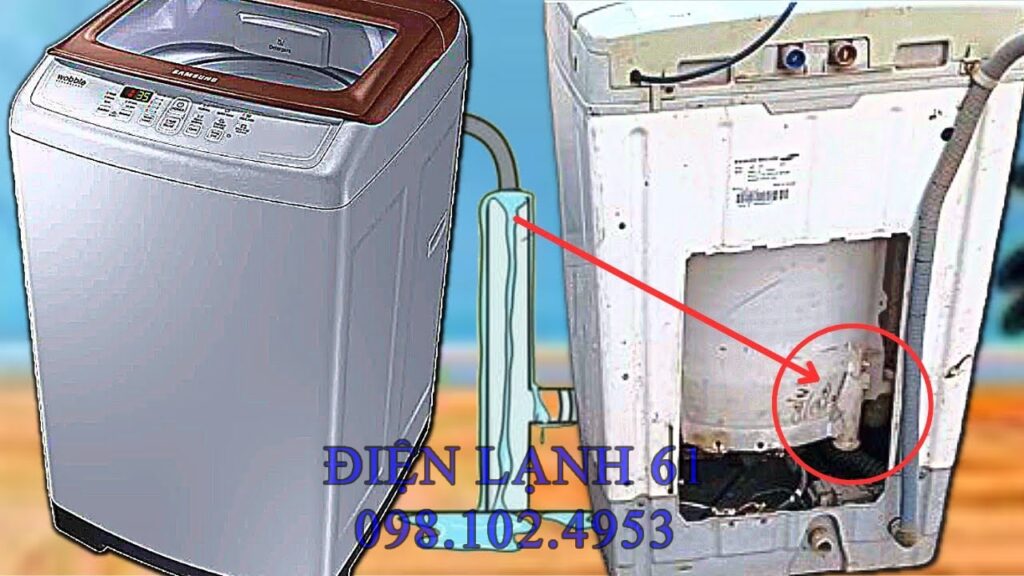 Cảm biến mực nước (phao áp lực) hỏng Cảm biến mực nước (phao áp lực) hỏng