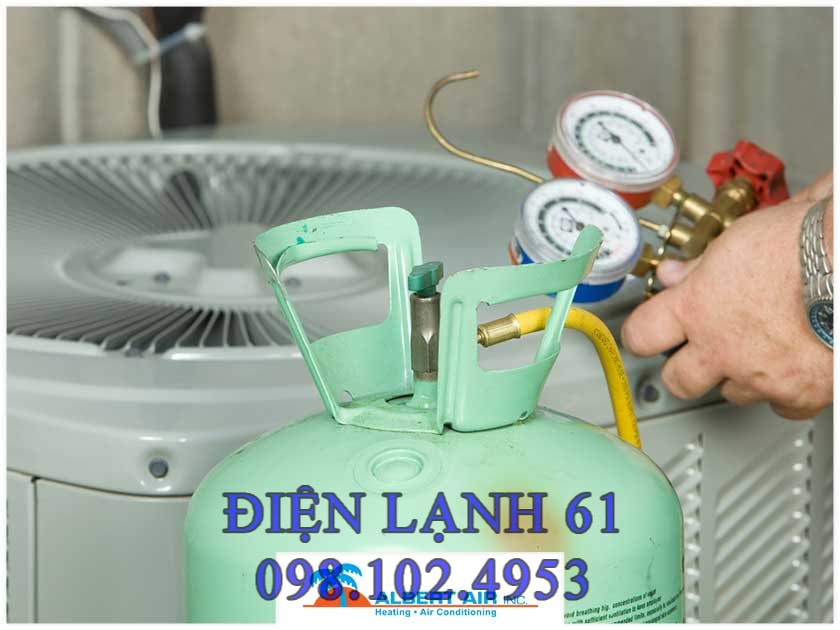 Điện Lạnh 61 cung cấp gas R32 chính hãng tại Dĩ An Điện Lạnh 61 cung cấp gas R32 chính hãng tại Dĩ An