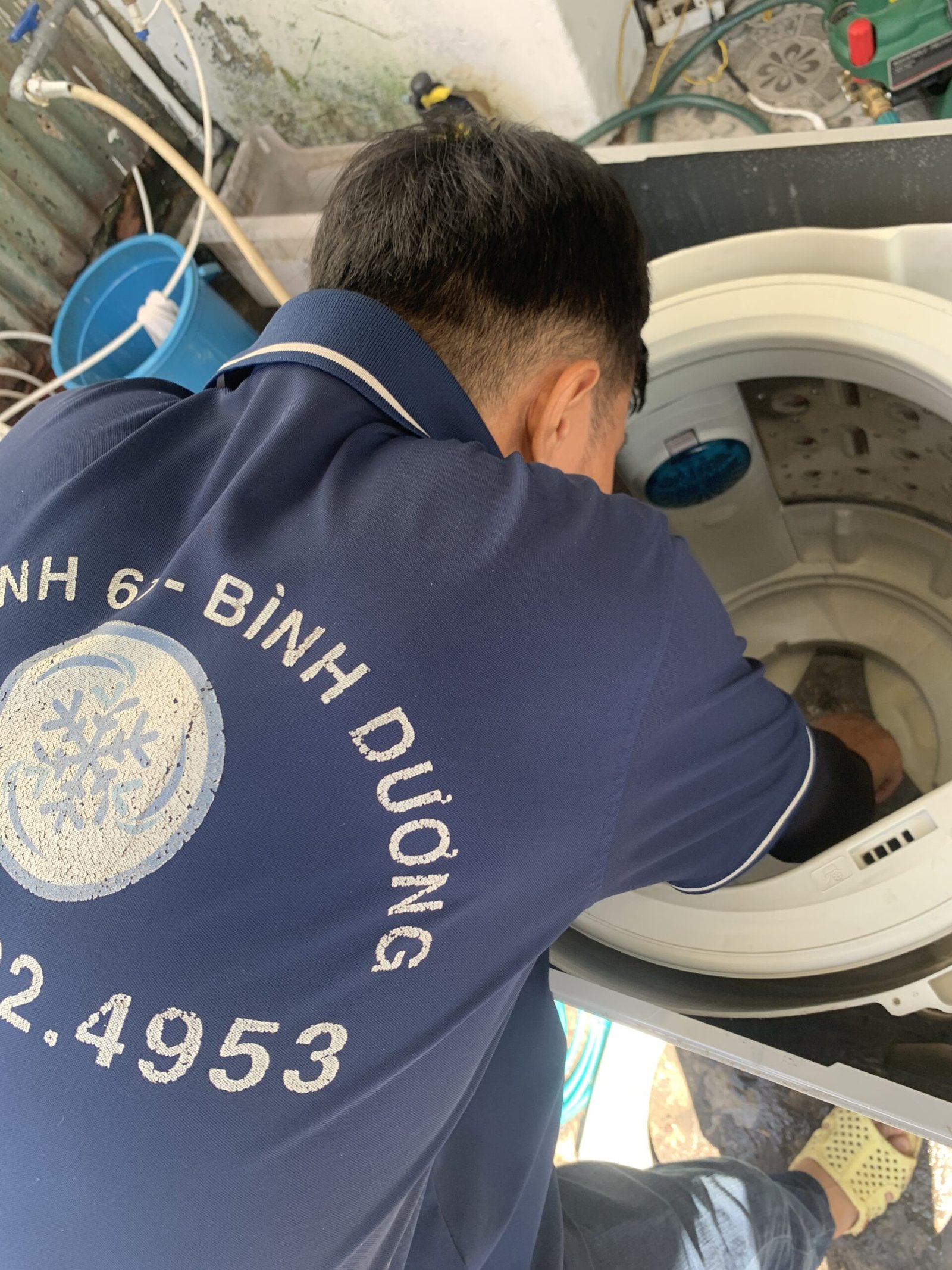 Điện lạnh 61 sửa máy giặt xả nước liên tục