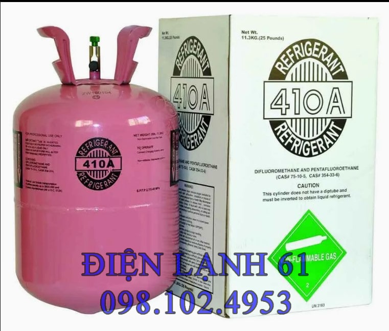 Gas R410A Gas R410A
