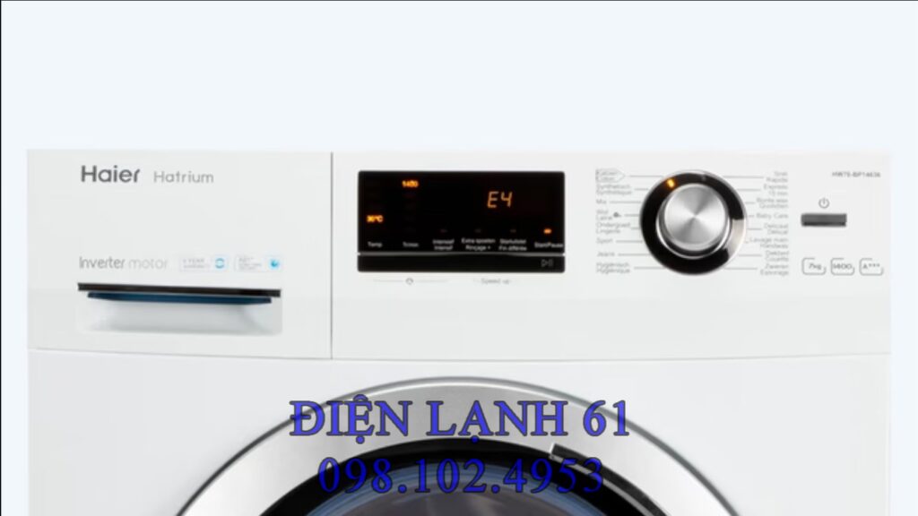 Kiểm tra vòi cấp nước máy giặt để khắc phục lỗi E4 Kiểm tra vòi cấp nước máy giặt để khắc phục lỗi E4