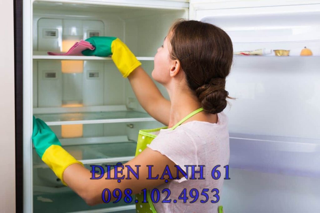 Làm Sạch Bên Trong Tủ Lạnh