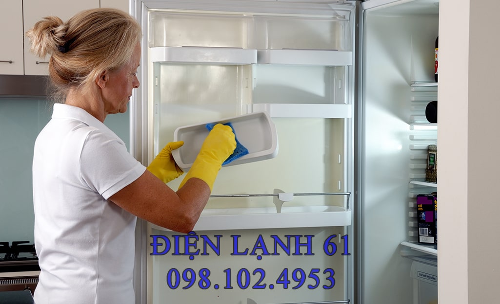 cách vệ sinh tủ lạnh đúng cách
