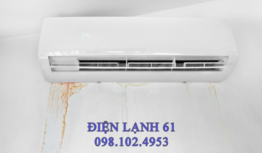 Máy lạnh chảy nước Máy lạnh chảy nước