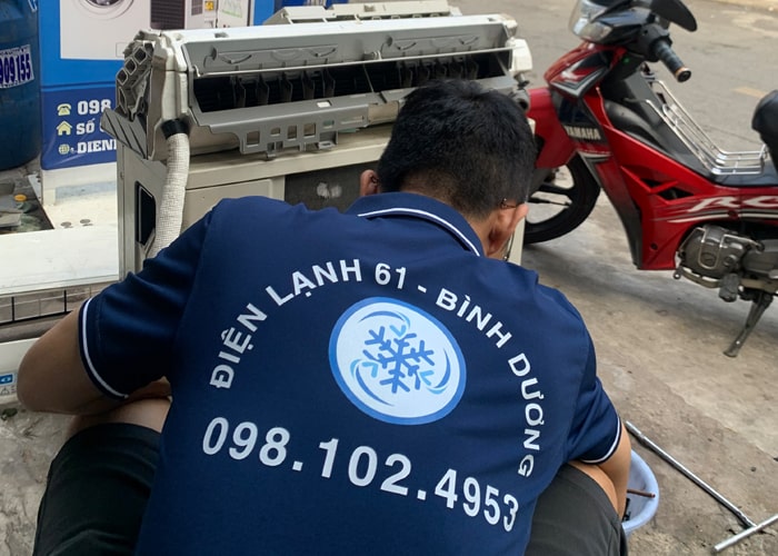 Sửa máy lạnh điện lạnh 61