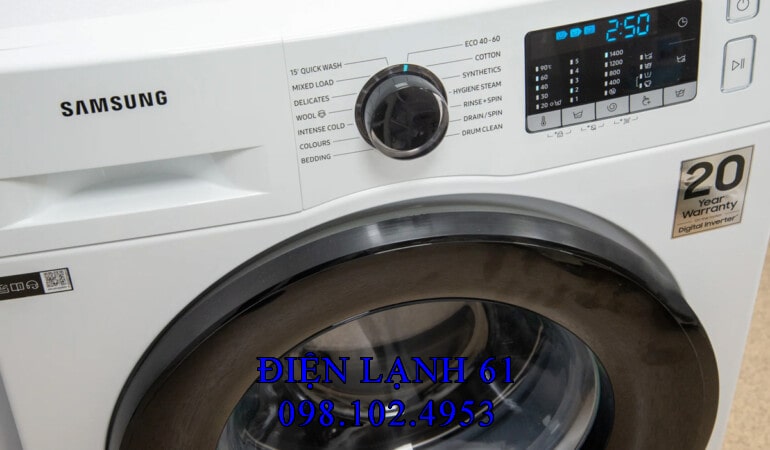 Cảnh báo nguy hiểm lỗi 3E Samsung: Ngắt điện ngay khi máy giặt bị tràn nước