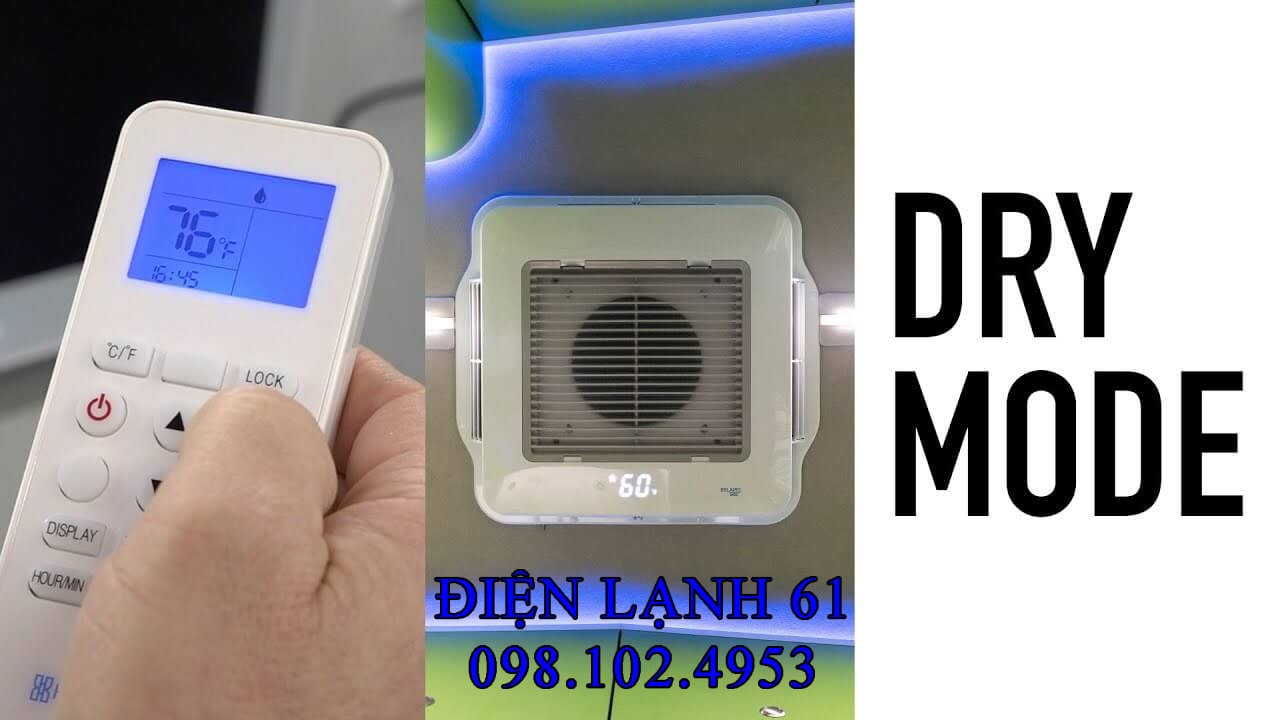 Chế Độ Dry (Hút Ẩm) Trên Máy Lạnh: "Vũ Khí Bí Mật" Cho Ngày Nồm Ẩm Mà Bạn Chưa Biết?