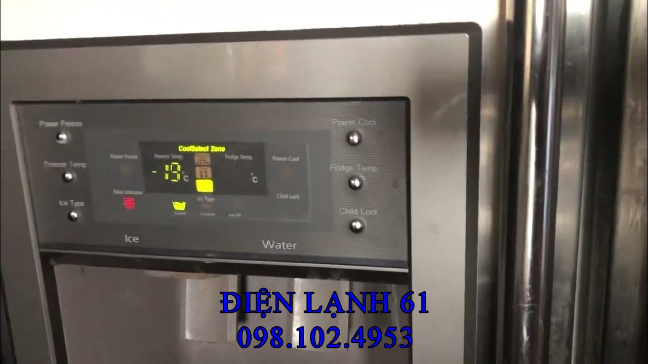 Điều chỉnh núm vặn nhiệt độ tủ lạnh Samsung Điều chỉnh núm vặn nhiệt độ tủ lạnh Samsung