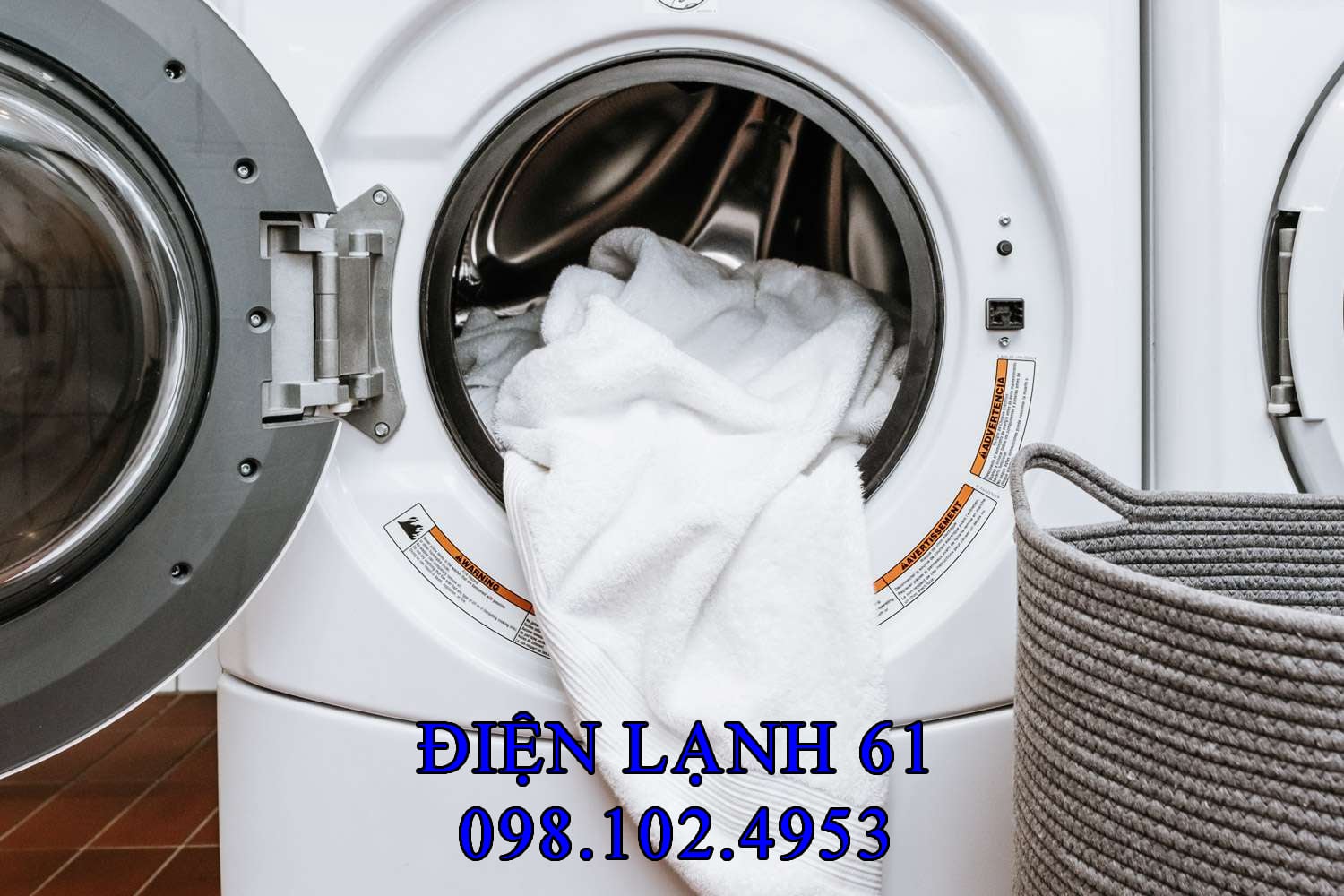 Máy giặt sau khi được khắc phục vấn đề bọt nhiều