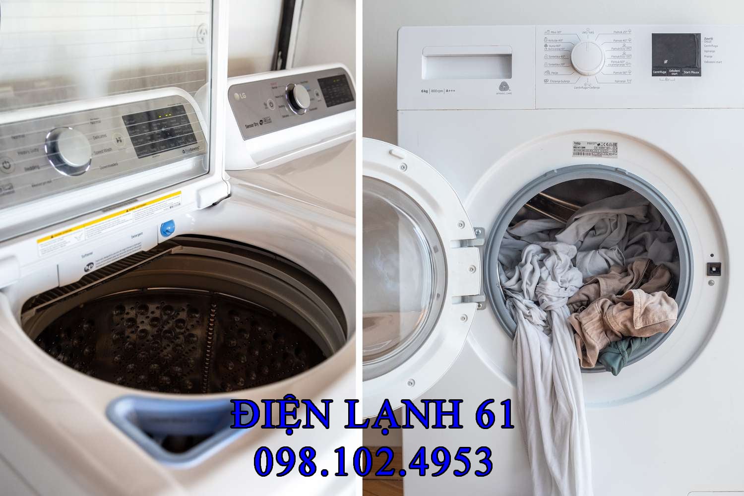 Máy giặt thân thiện môi trường tiết kiệm nước