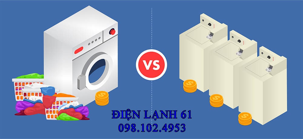So sánh cấu tạo và nguyên lý hoạt động máy giặt cửa trước và cửa trên
