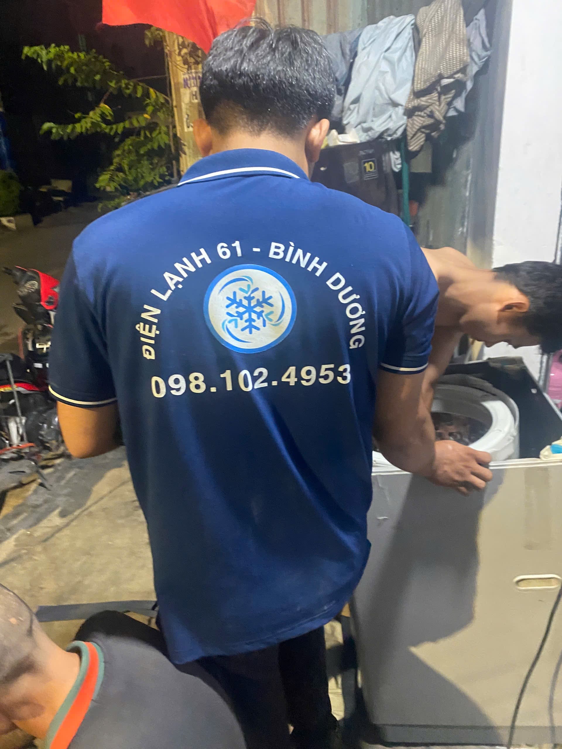 Dịch vụ sửa máy giặt uy tín ở Đông Hòa, Dĩ An của Điện Lạnh 61