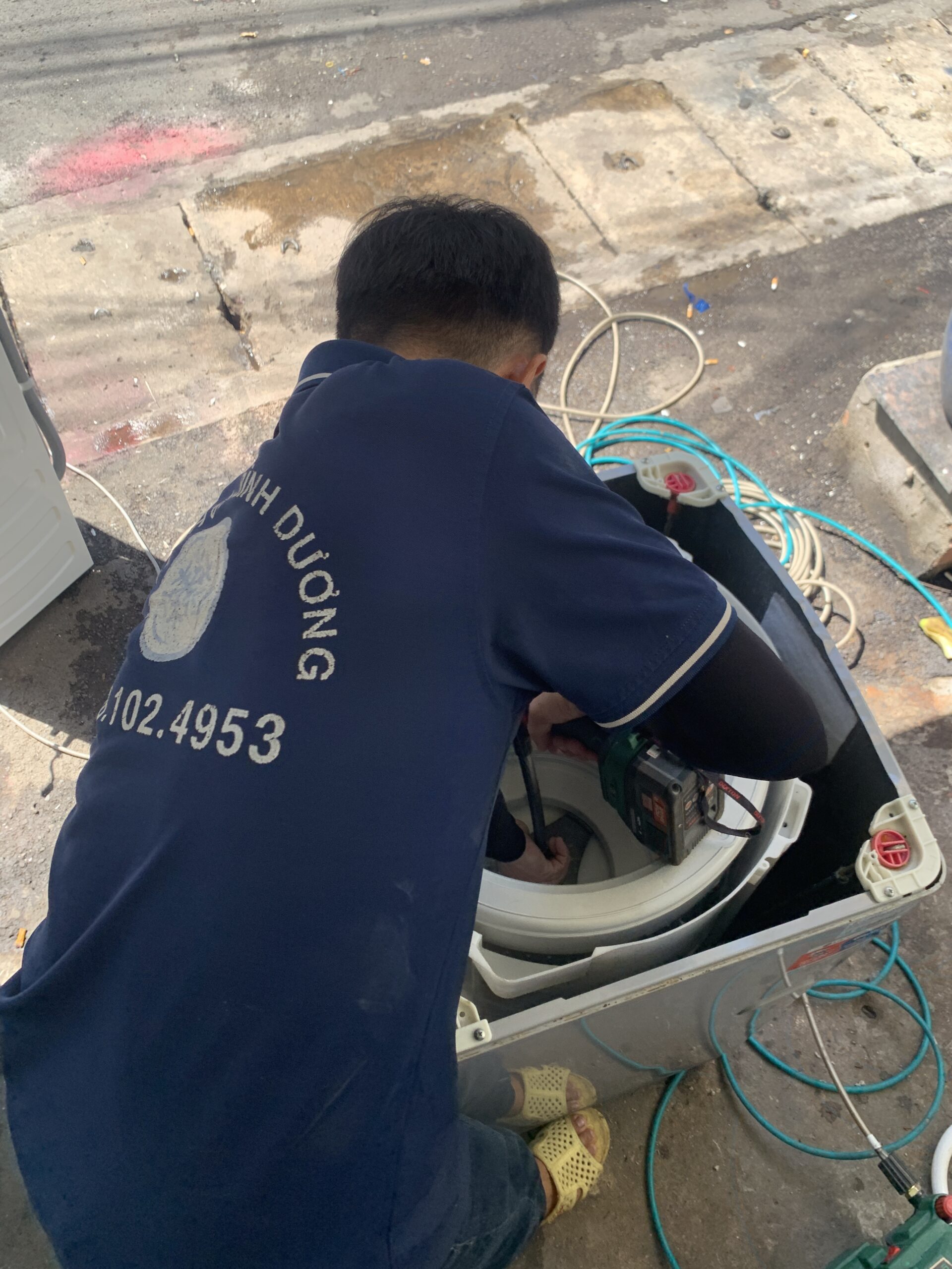 Điện lạnh 61 sửa dứt điểm các bệnh khó của máy giặt tại khu vực Đông Hòa Dĩ An