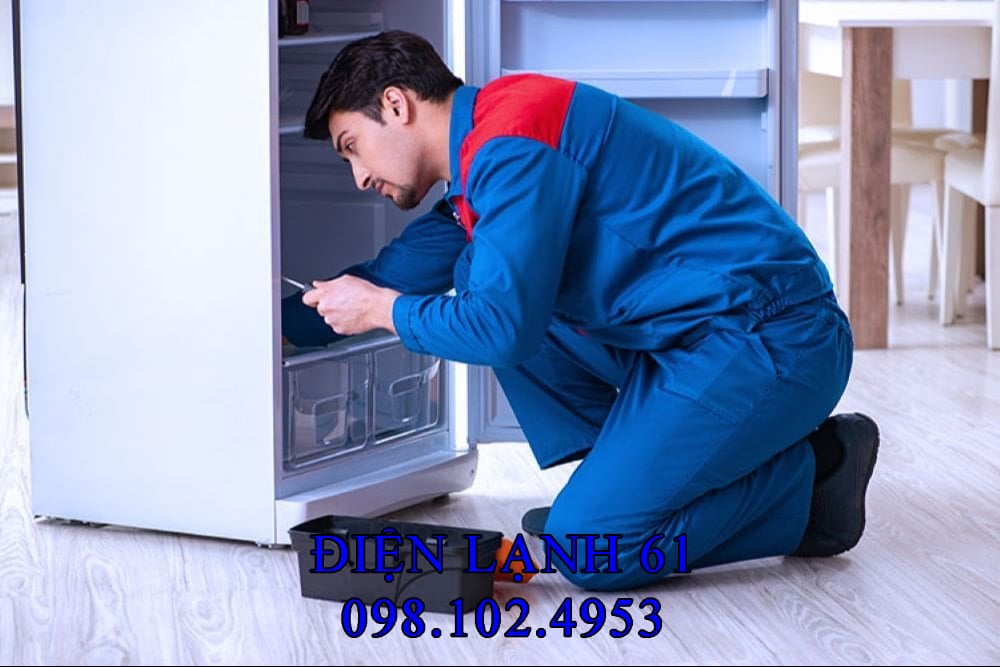 Sửa tủ mát không lạnh tại khu công nghiệp Dĩ An