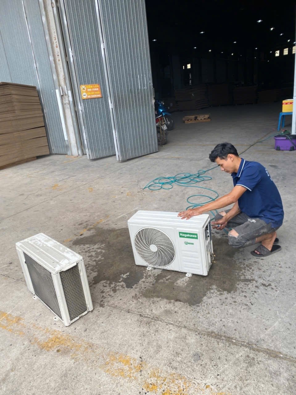 Tháo lắp và vệ sinh máy lạnh tại Lái Thiêu Thuận An
