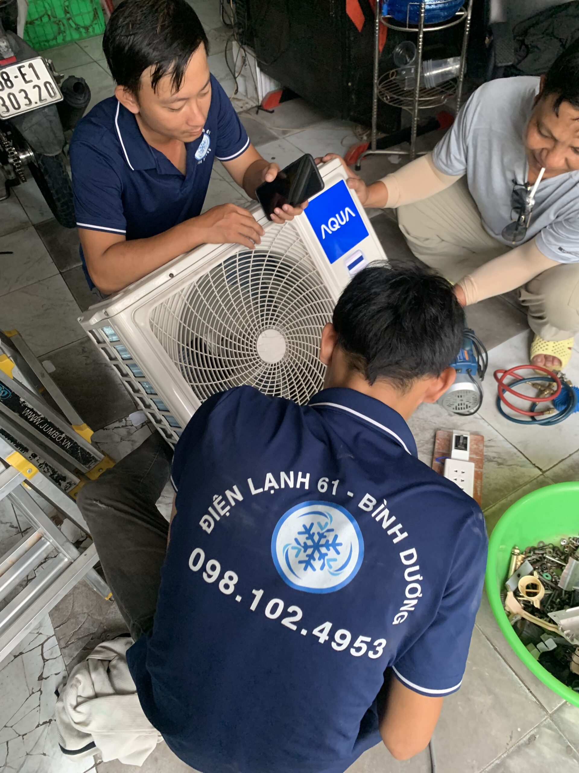 Chuyên sửa máy lạnh Inverter tiết kiệm điện tại Tam Bình.