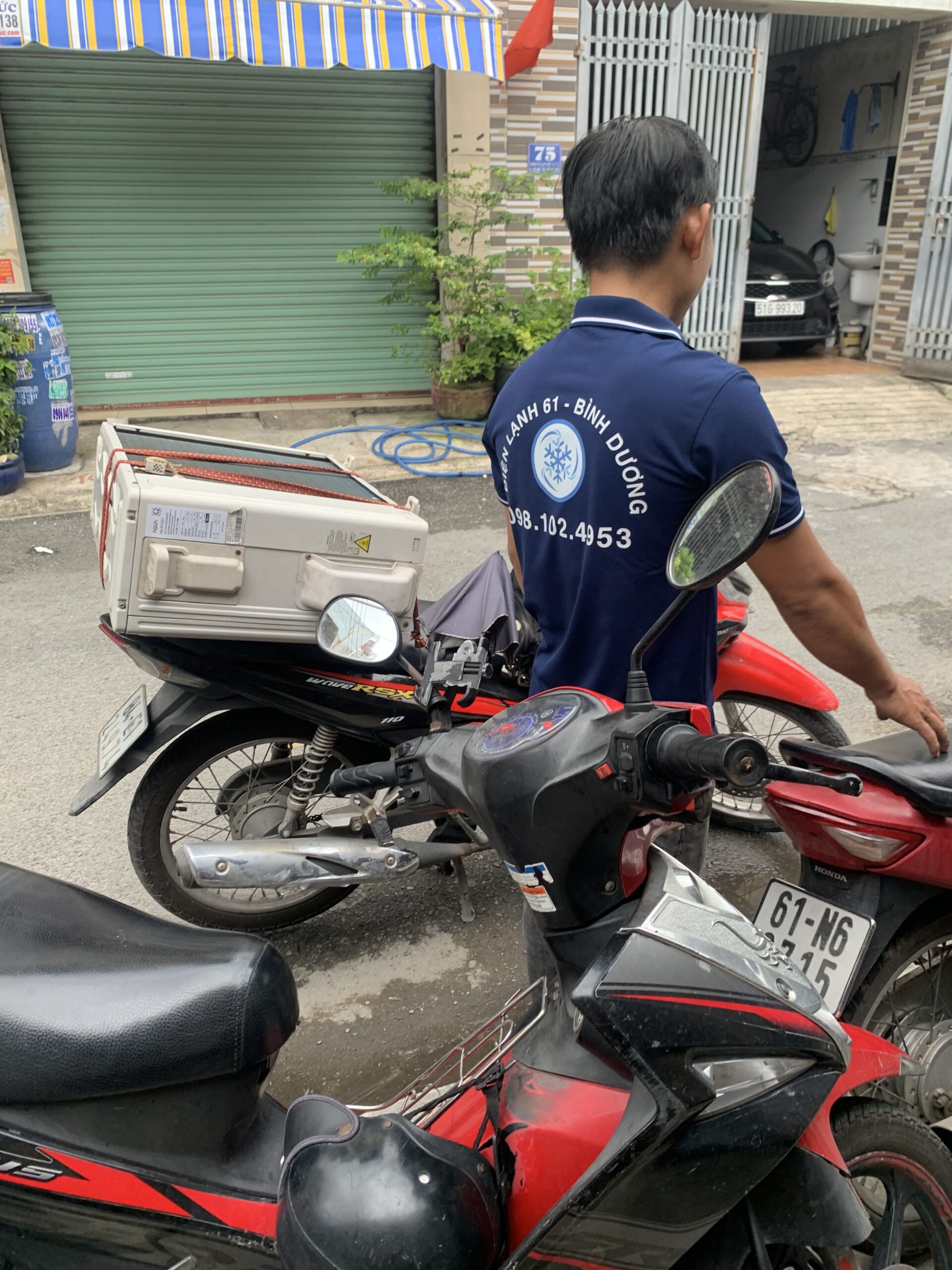 Dịch vụ di dời máy lạnh trọn gói từ Tam Bình đi các quận khác, an toàn, không thất thoát gas.