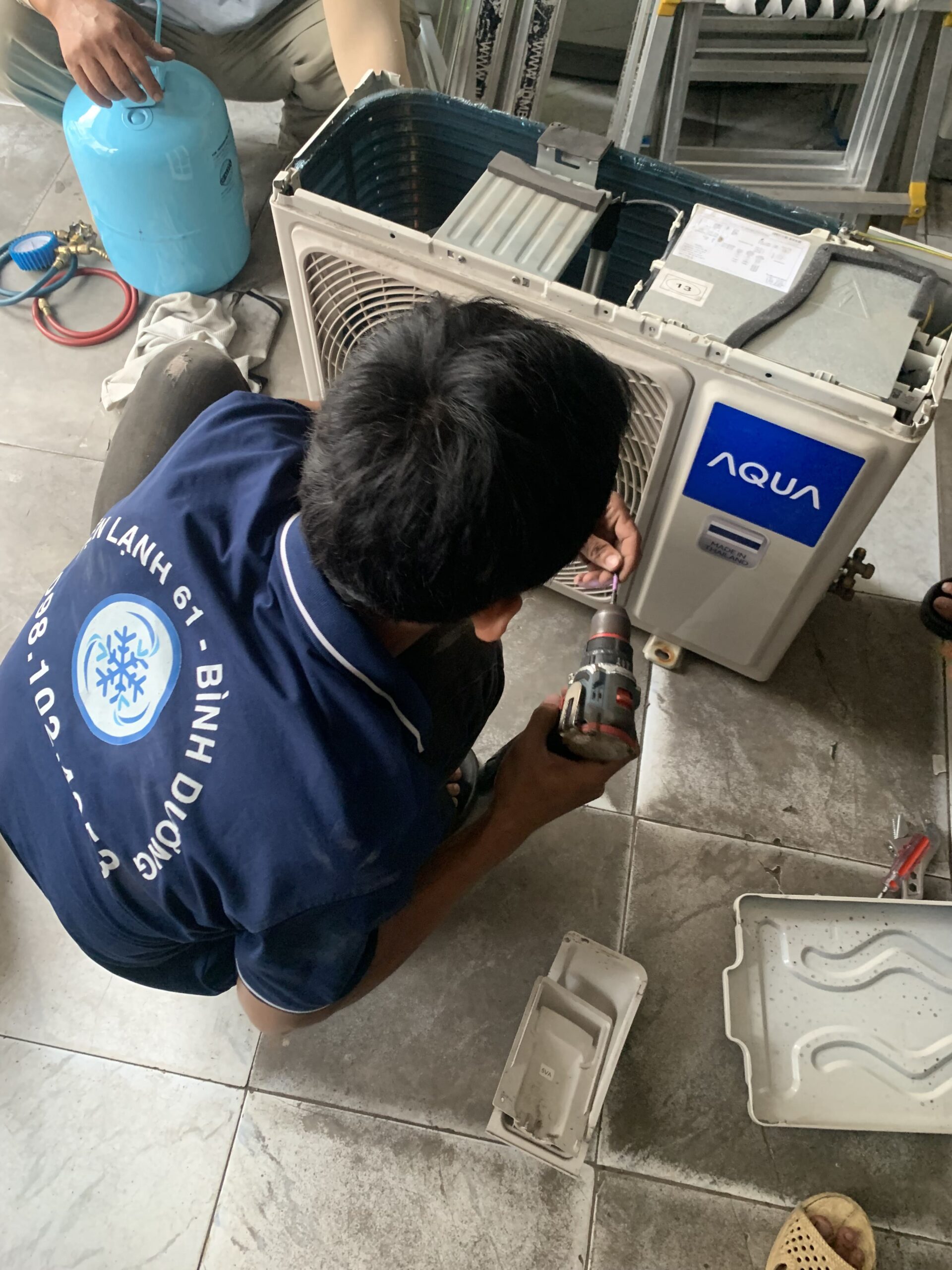 Dịch vụ sửa máy lạnh tại Thuận Giao có mặt nhanh sau 30 phút, giải quyết nỗi lo nóng bức