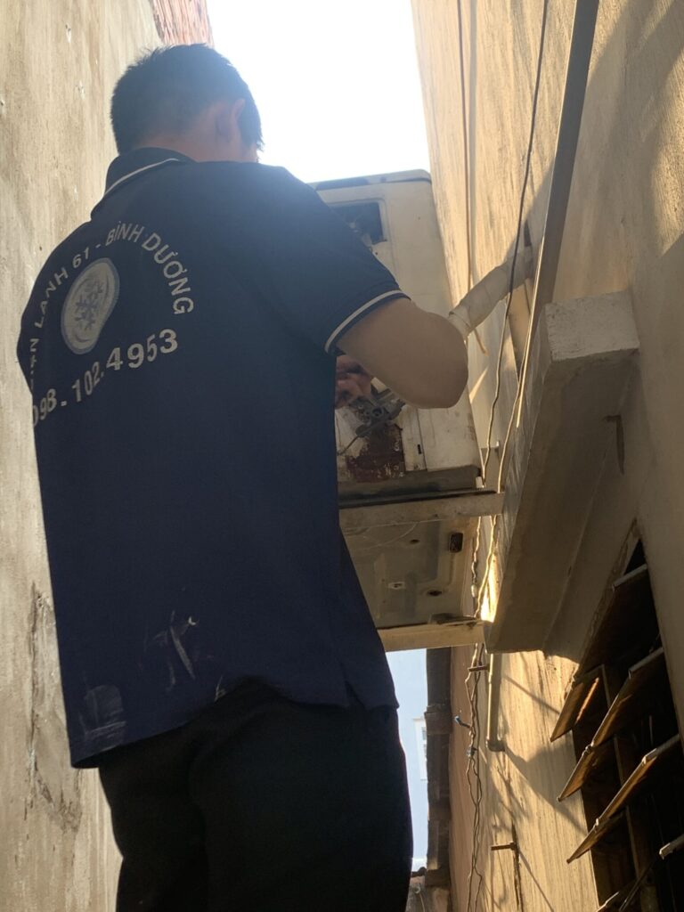 Dịch vụ sửa máy lạnh tại nhà phường Bình Hòa Thuận An nhanh chóng