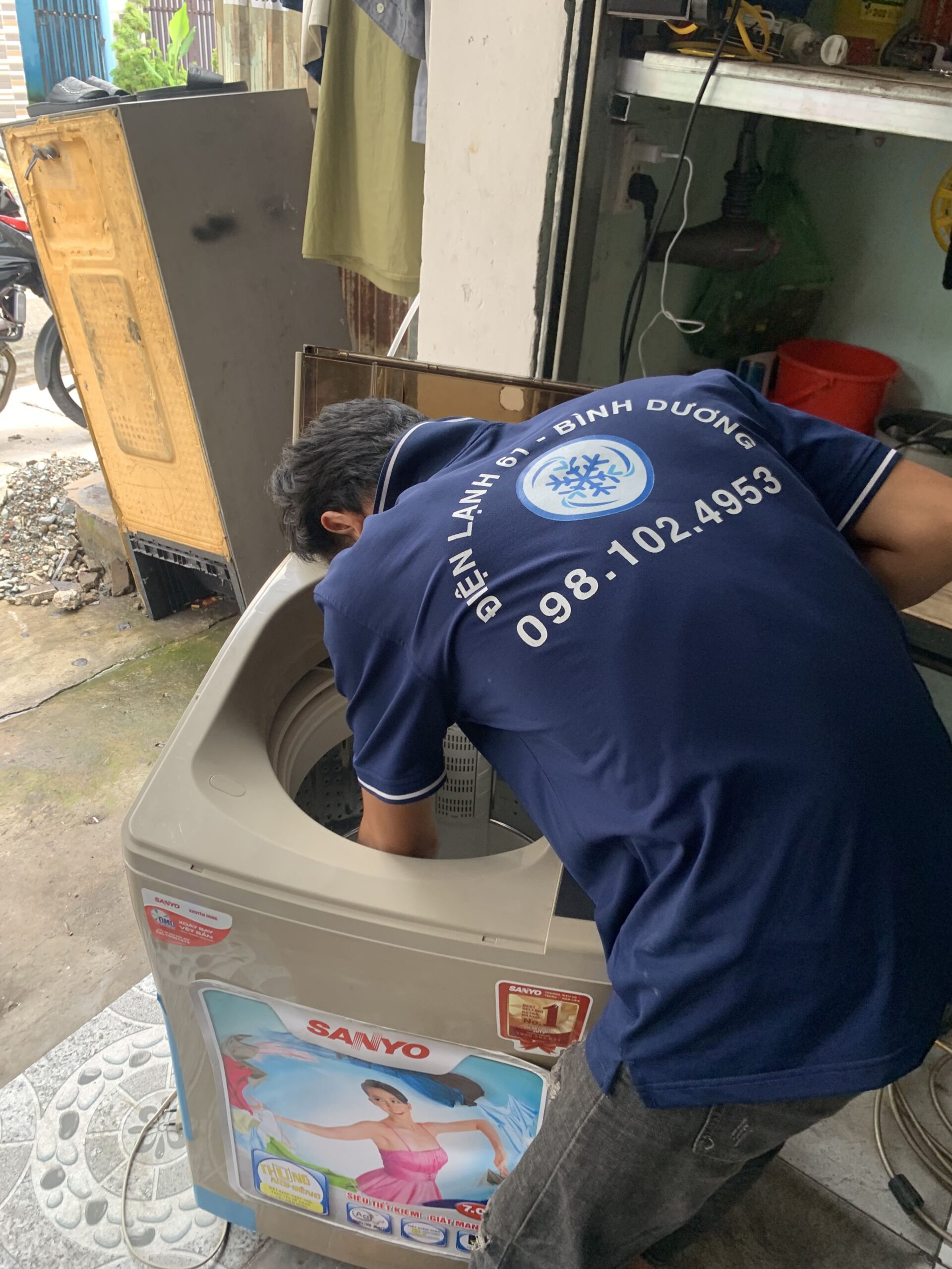 Dịch vụ vệ sinh máy giặt Tam Bình uy tín – Điện Lạnh 61
