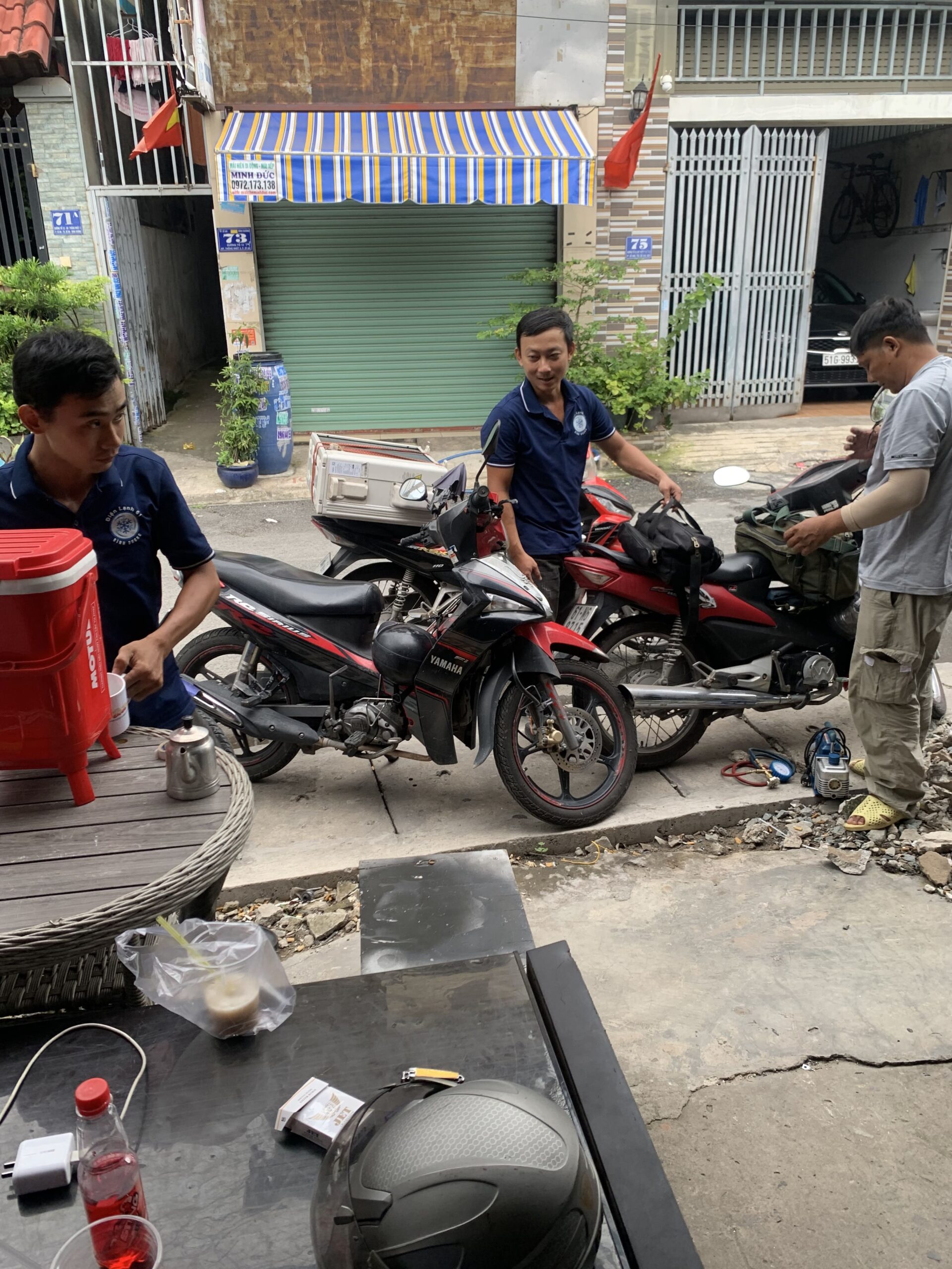 Quy trình tháo lắp máy lạnh tại nhà ở Phú Lợi an toàn, đúng kỹ thuật của Điện Lạnh 61.