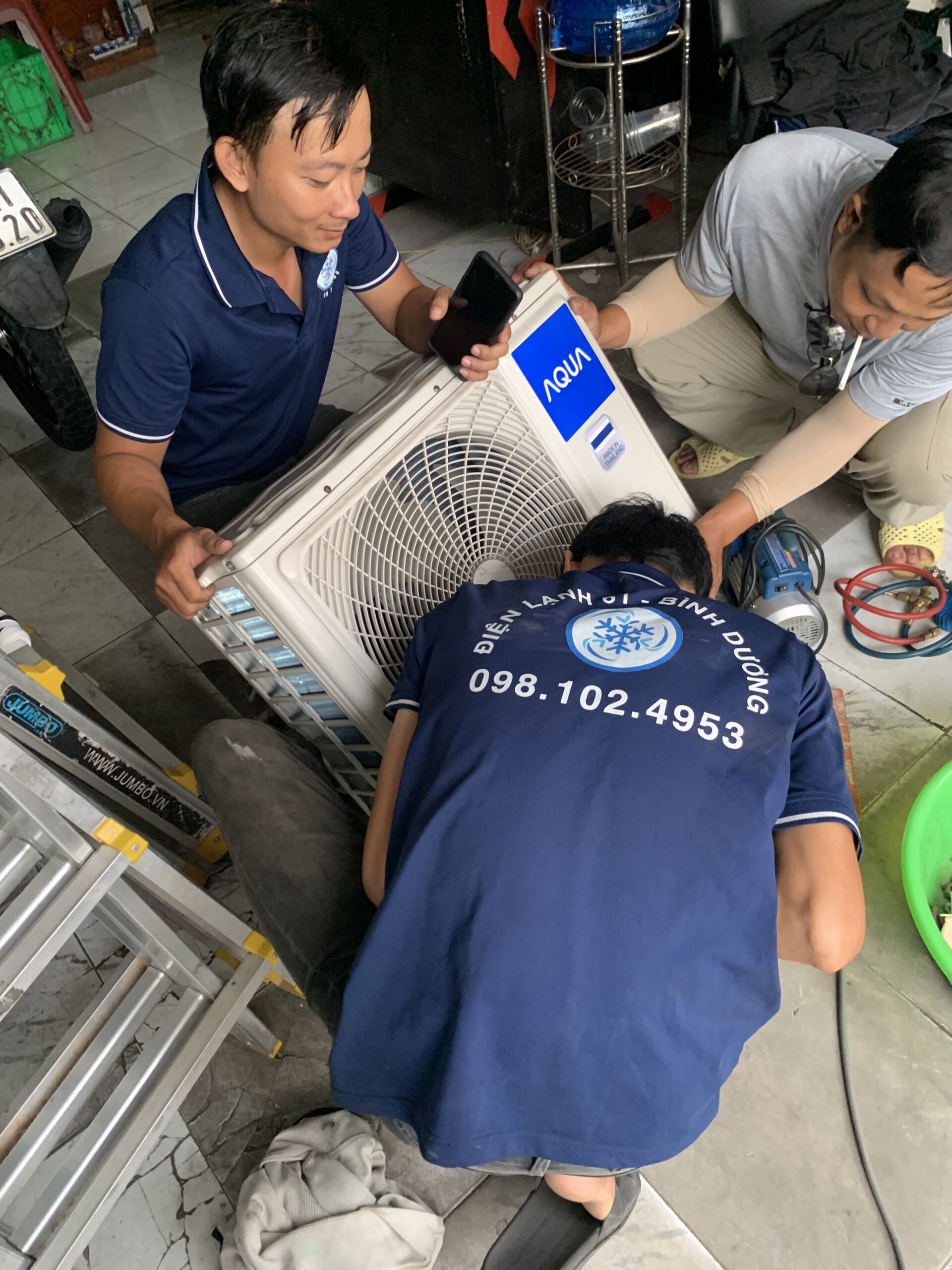 Sửa chữa mọi dòng máy lạnh từ treo tường đến âm trần tại khu vực Linh Xuân