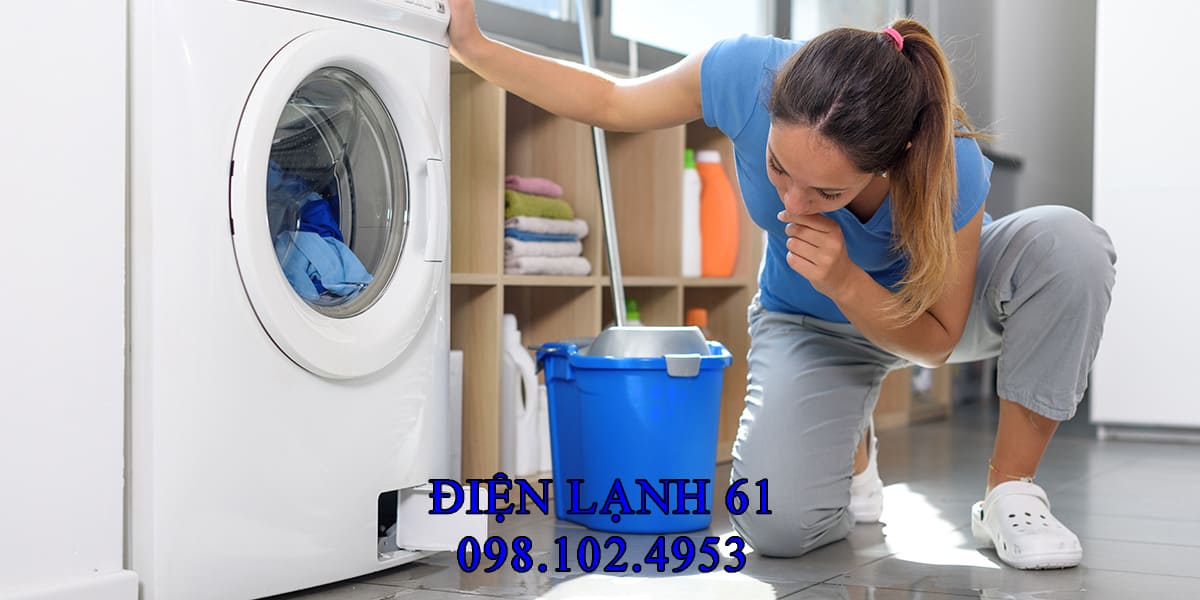 sửa máy giặt không xả nước tại nhà