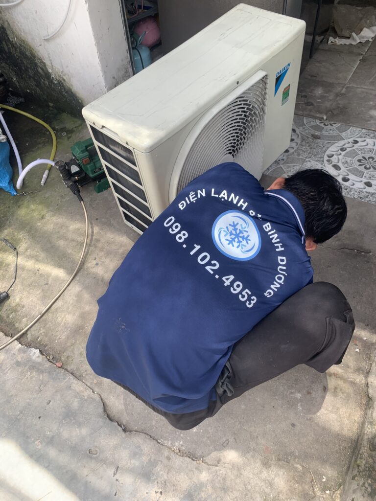 Dịch vụ sửa máy lạnh An Phú chuyên nghiệp bởi Điện Lạnh 61