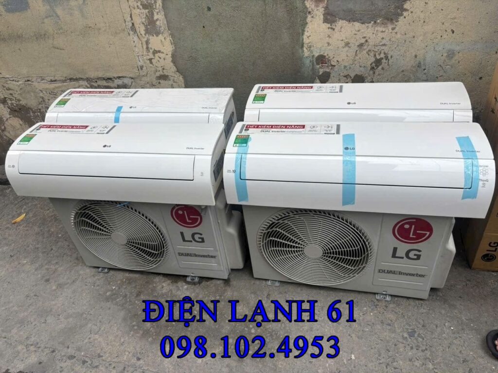 Dịch vụ mua bán máy lạnh cũ Dĩ An uy tín của Điện Lạnh 61.