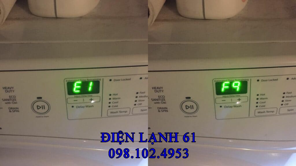 Cách Đọc Mã Lỗi Trên Máy Giặt Whirlpool Cửa Trước