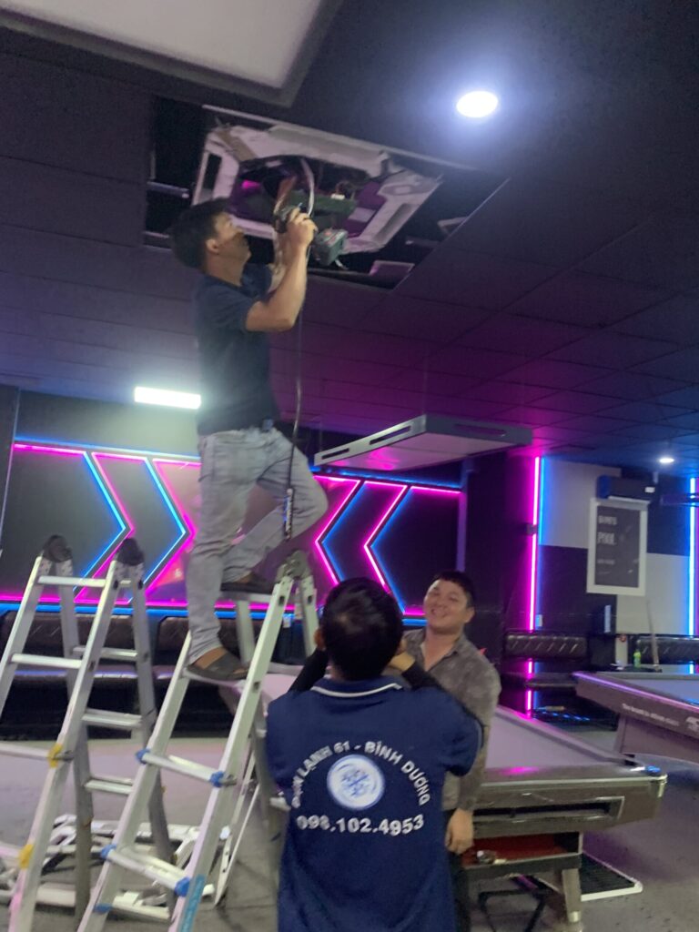 Dịch vụ bơm gas máy lạnh tại Tân Uyên uy tín, có mặt sau 30 phút - Điện Lạnh 61.